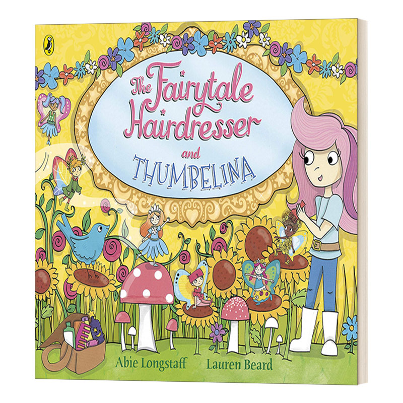 英文原版理发师和拇指姑娘