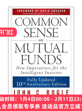 英文原版 Common Sense On Mutual Funds 共同基金常识 精装10周年纪念版 John C. Bogle 英文版 进口英语原版书籍