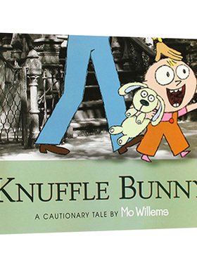 古纳什小兔 英文原版 Knuffle Bunny 凯迪克大奖 吴敏兰书单 英文版儿童英语绘本 大开本 进口原版书籍