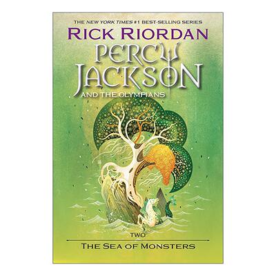 英文原版 Percy Jackson and the Olympians Book Two The Sea of Monsters 波西杰克逊与奥林匹斯2 魔兽之海 英文版 进口书籍