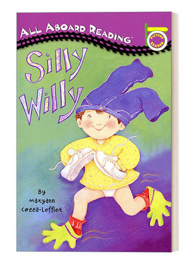 英文原版 Silly Willy 汪培珽一阶 All Aboard Reading系列 英文版 进口英语原版书籍