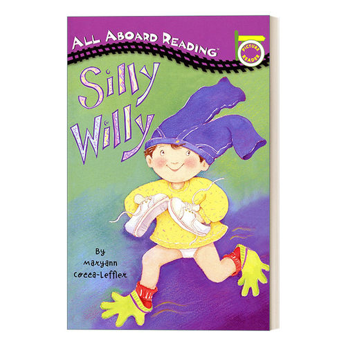 英文原版 Silly Willy 汪培珽一阶 All Aboard Reading系列 英文版 进口英语原版书籍