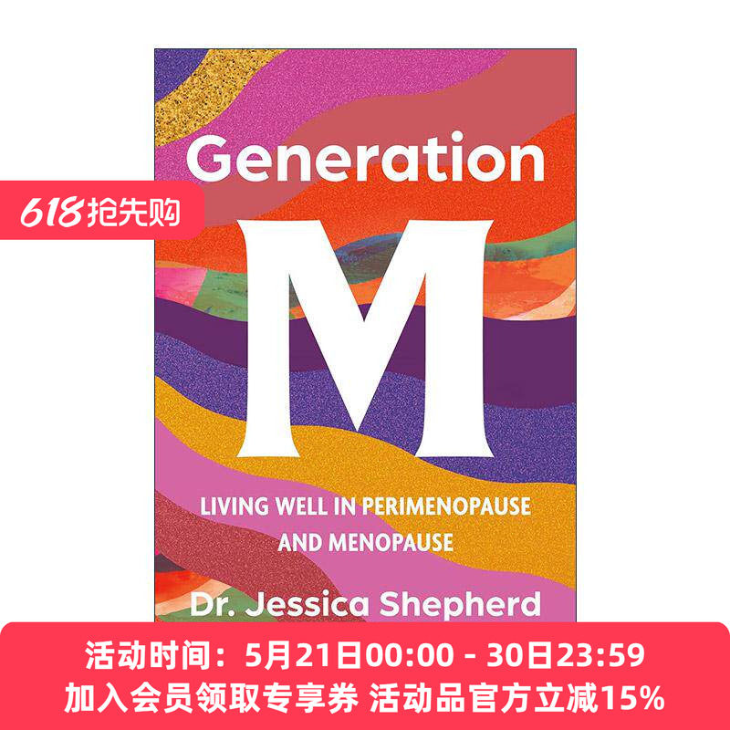 英文原版 Generation M 世代M 围绝经期和绝经期的健康生活 英文版 进口英语原版书籍