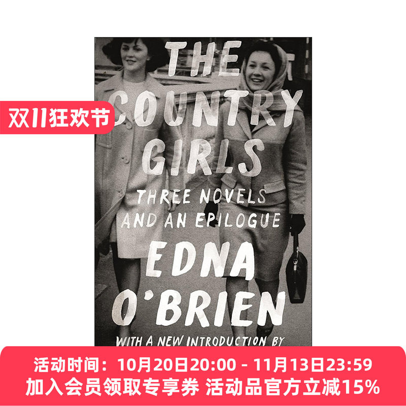 英文原版 The Country Girls 乡下姑娘三部曲+后记 爱尔兰小说家艾德娜·奥布莱恩 英文版 进口英语原版书籍