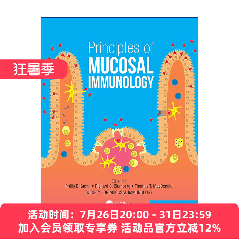 黏膜免疫学原理 英文原版 Principles of Mucosal Immunology 第2版 英文版 进口英语原版书籍