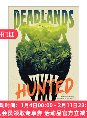 英文原版 The Deadlands Hunted 死亡之地1 猎杀 动物恐龙小说 英文版 进口英语原版书籍