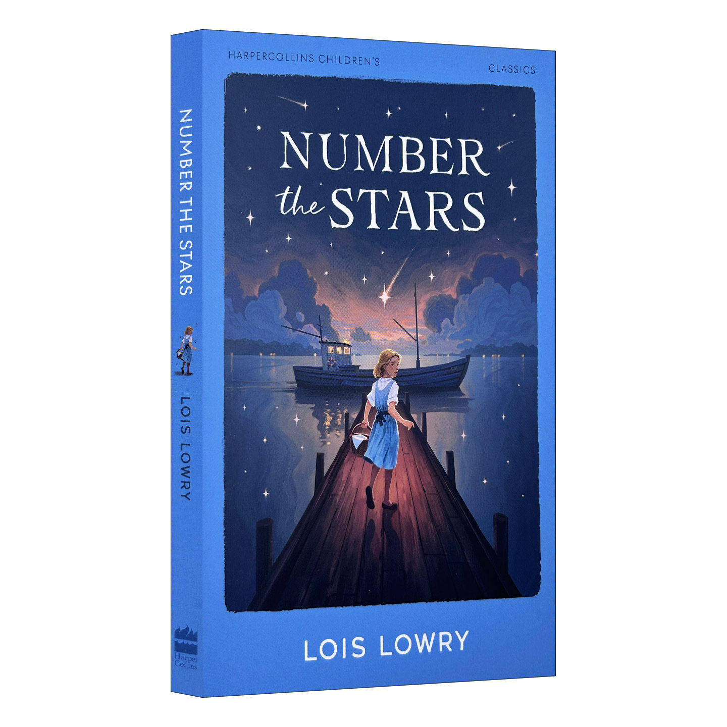 数星星 英文原版 Number the Stars 纽伯瑞儿童文学金奖 文学小说 英文版青少年课外读物 正版进口书籍儿童读物英语原版傻狗温迪克