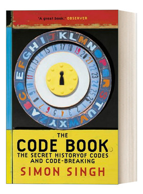 英文原版 The Code Book 码书 编码与解码的战争 西蒙·辛格 BBC推荐科普读物 英文版 进口英语原版书籍