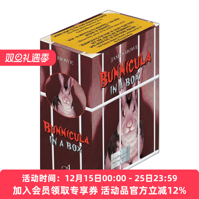 兔古拉和朋友们七本盒装 英文原版 Bunnicula in a Box Bunnicula Howliday Inn The Celery Stalks at Midnight... 英文版 进口英