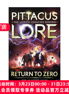 英文原版 Return to Zero 洛林重生3 归零 庇塔库斯·洛尔 英文版 进口英语原版书籍