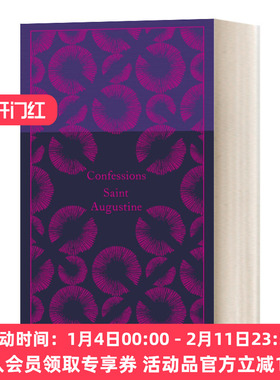 英文原版 Confessions 忏悔录 企鹅经典布面精装 英文版 进口英语原版书籍