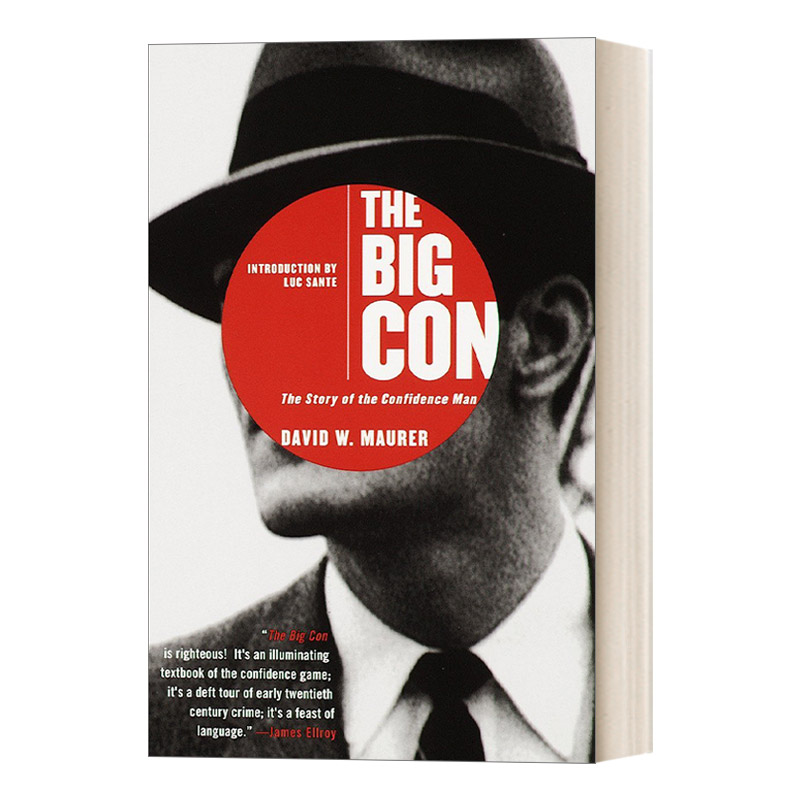 大骗局英文原版 The Big Con Story of the Confidence Man自信男人的故事奥斯卡获奖影片骗中骗素材英文版进口英语书籍