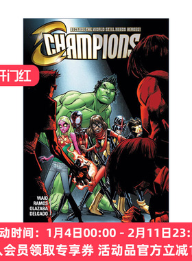 英文原版 Champions Vol.2 The Freelancer Lifestyle 冠军小队 卷二 漫威漫画 Mark Waid 英文版 进口英语原版书籍