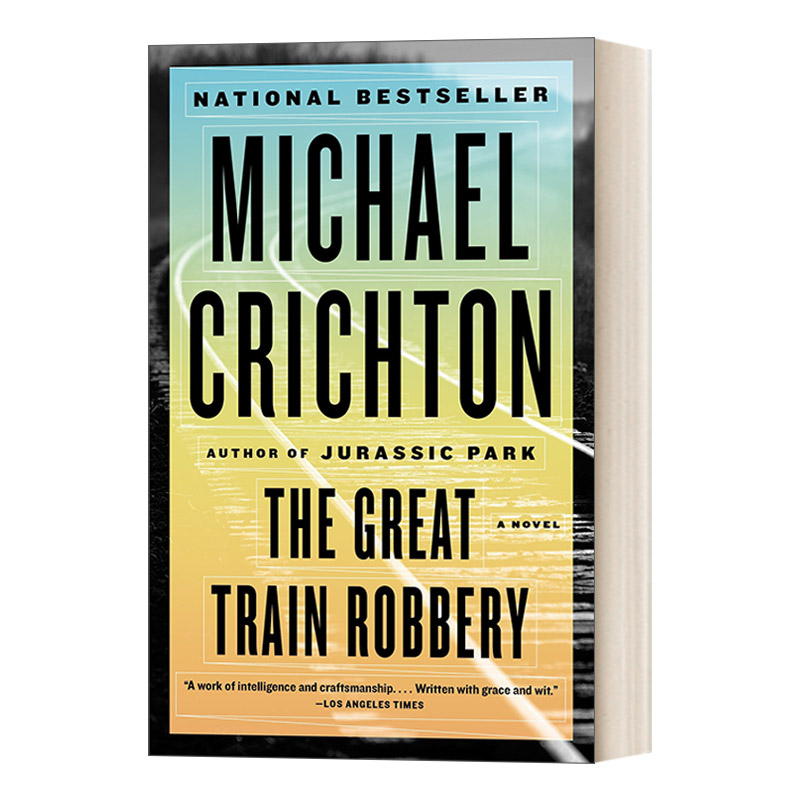 英文原版 The Great Train Robbery火车大劫案悬疑小说 Michael Crichton英文版进口英语原版书籍-封面