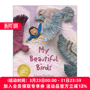英文原版 My Beautiful Birds 美丽的小鸟 儿童反战主题绘本 纽约时报精选 苏珊娜·德尔·瑞佐 英文版 进口英语原版书籍