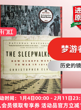 梦游者 英文原版 The Sleepwalkers 1914年欧洲如何走向一战 英文版历史学进口书 正版英语书籍