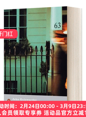 英文原版 The Forsyte Saga 福尔赛世家 下 高尔斯华绥 现代经典 英文版 进口英语原版书籍