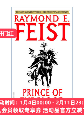英文原版 Prince of the Blood Riftwar Cycle Krondor's Sons 01 克朗多之子系列1 血之王子 奇幻小说 Raymond E. Feist 英文版