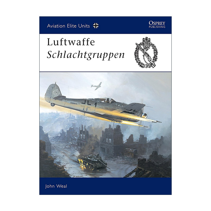 英文原版 Luftwaffe Schlachtgruppen 德国空军地面攻击大队 航空精锐部队系列 英文版 进口英语原版书籍
