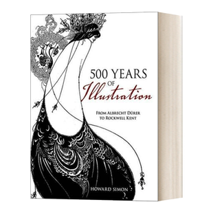 华研原版 英文原版 500 Years of Illustration From Albrecht Dürer to Rockwell Kent  500年插画史  英文版 进口英语原版书籍