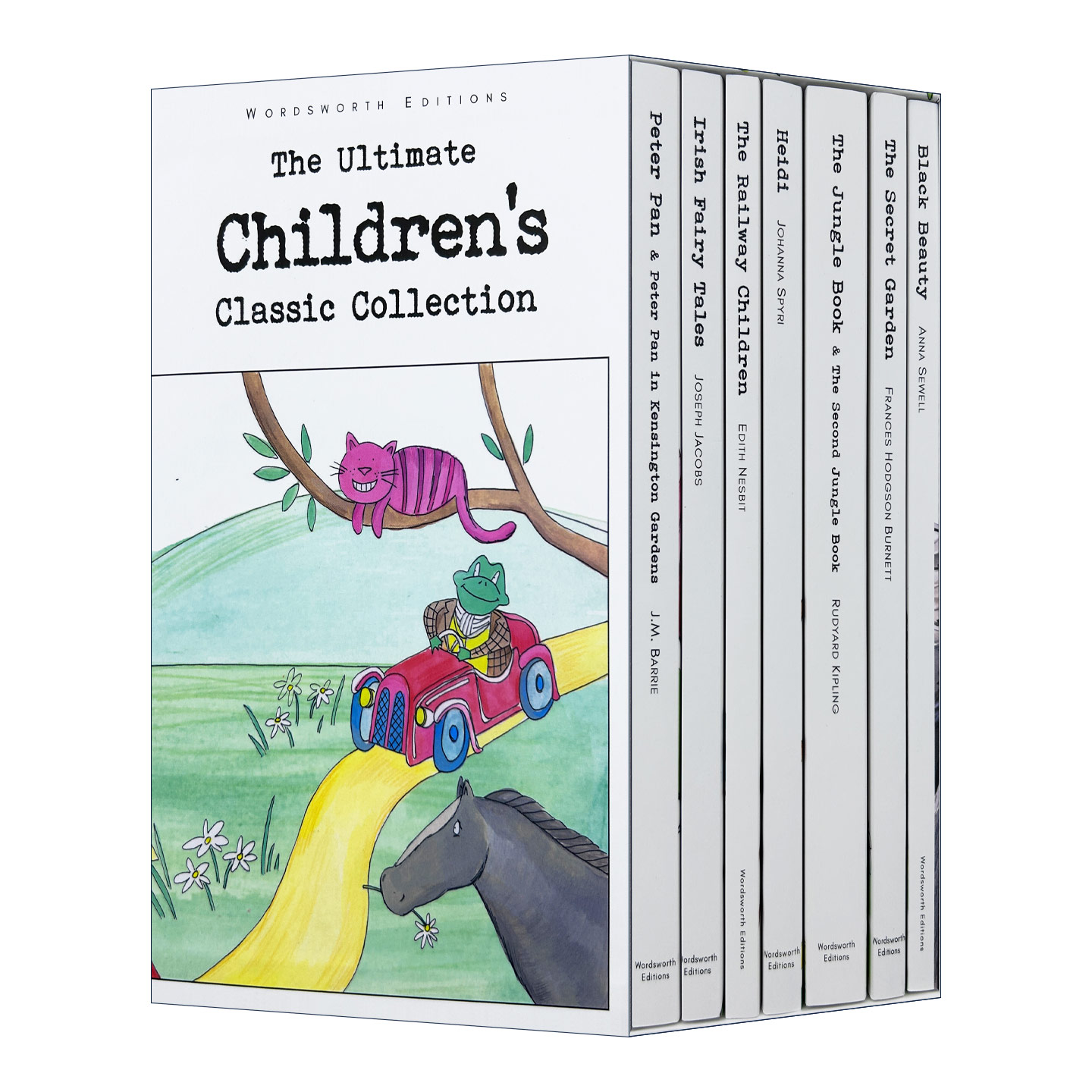 英文原版 The Ultimate Children's Classic Collection 柳林风声 金银岛 爱丽斯梦游仙境 彼得潘 秘密花园 丛林之书 Wordsworth