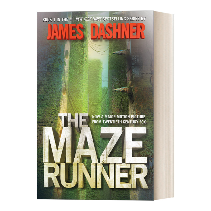 英文原版 The Maze Runner Maze Runner Book 1移动迷宫1迷宫行者精装 James Dashner ALA青少年图书奖英文版进口书籍