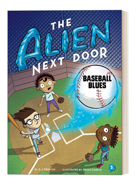 隔壁的外星人5 英文原版 The Alien Next Door 5 Baseball Blues 英文版 进口英语原版书籍