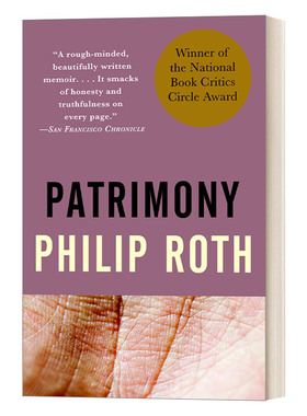 英文原版 Patrimony A True Story Vintage International 遗产 Philip Roth菲利普·罗斯 英文版 进口英语原版书籍