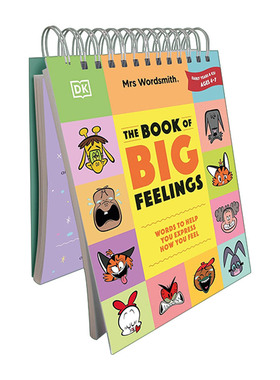 英文原版 The Book of Big Feelings Ages 4–7 沃德史密斯夫人 情感认知 让孩子认识，表达自己的情感 英文版 进口英语原版书籍