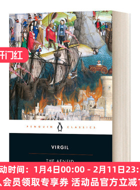 英文原版 The Aeneid 维吉尔 埃涅阿斯纪 黑经典 英文版 进口英语原版书籍