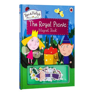 英文原版 Ben and Holly's Little Kingdom 花园小精灵 磁铁游戏纸板书 精装 英文版 进口英语原版书籍