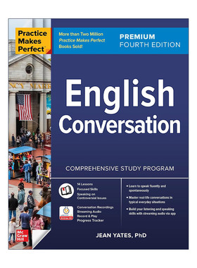 熟能生巧 英语对话 英文原版 Practice Makes Perfect English Conversation 第4版 英文版 进口英语原版书籍