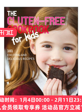 英文原版 The Gluten-free Cookbook for Kids 无麸质儿童食谱 英文版 进口英语原版书籍