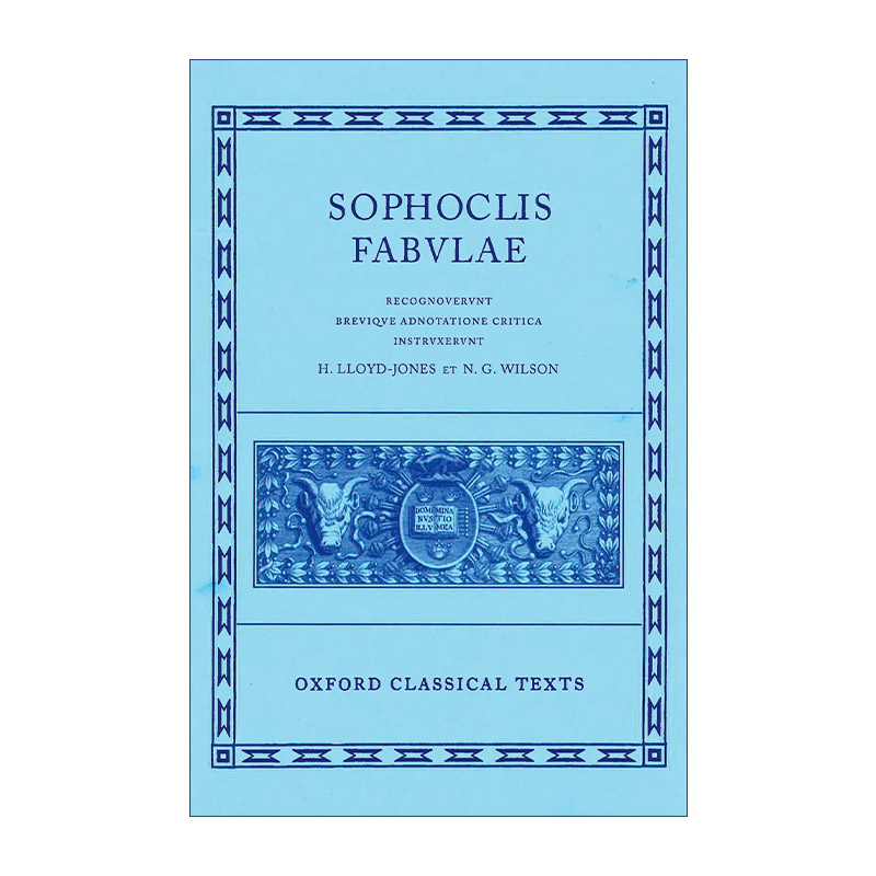 索福克勒斯寓言集  英文原版 Sophocles Fabulae 牛津古典文本系列 精装 英文版 进口英语原版书籍