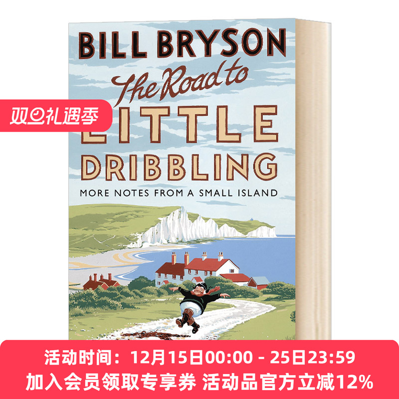 华研原版 通往涓涓细流之路 英文原版 The Road to Little Dribbling 重游英国小岛 Bill Bryson 游记与心得 英文版进口英语书籍