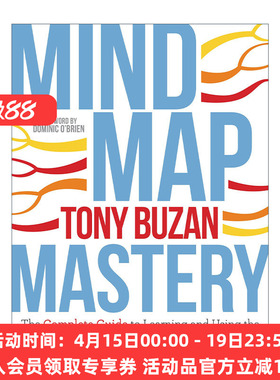 掌握思维导图指南 英文原版 Mind Map Mastery Tony Buzan 东尼博赞 英文版 进口英语原版书籍