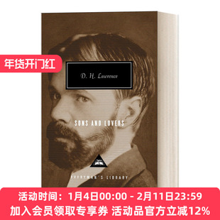 儿子与情人 英文原版小说 Sons and Lovers D. H. Lawrence戴维·赫伯特·劳伦斯 人人图书馆当代经典系列 精装 英文版 进口书籍