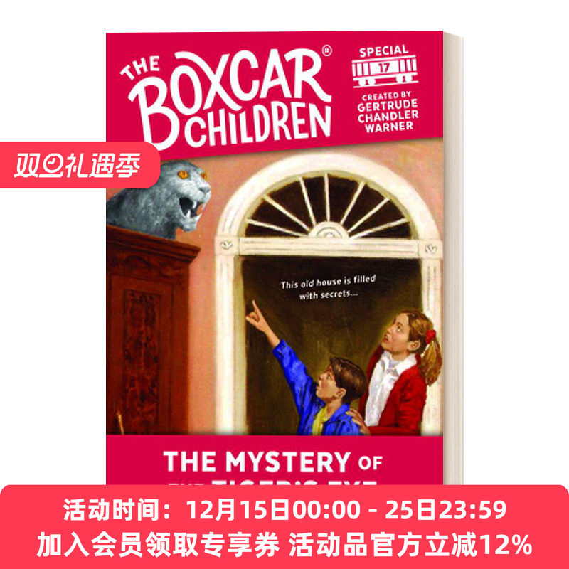 英文原版 The Boxcar Children Specials#17 The Mystery of the Tiger's Eye 棚车少年特辑#17虎眼之谜 英文版 进口英语原版书籍