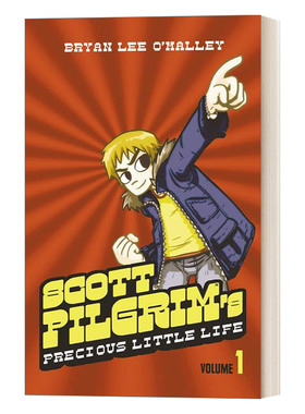 英文原版 Scott Pilgrim — Scott Pilgrim’S Precious Little Life Volume 1 歪小子斯科特漫画第一卷 英文版 进口英语原版书籍