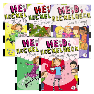 小女巫海蒂系列6-10册 英文原版 Heidi Heckelbeck 儿童章节桥梁书 校园故事 英文版 进口英语原版书籍