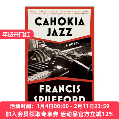 英文原版 Cahokia Jazz 卡霍基亚爵士 科斯塔奖得主Francis Spufford 英文版 进口英语原版书籍
