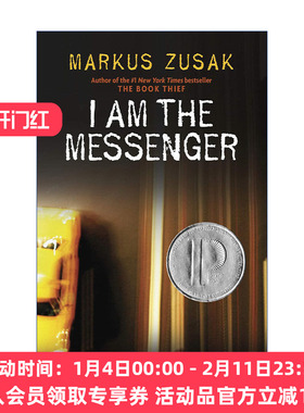 传信人  英文原版 I Am the Messenger 普林兹银奖 偷书贼作者Markus Zusak 精装 英文版 进口英语原版书籍
