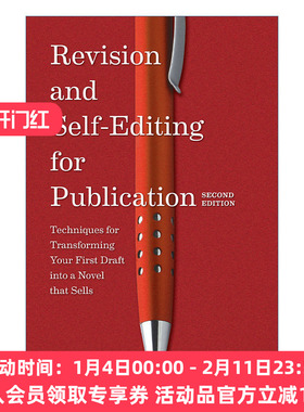 从创意到畅销书 英文原版 Revision and Self-Editing for Publication 修改与自我编辑 James Scott Bell 英文版进口英语原版书籍