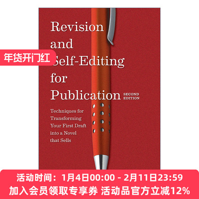 从创意到畅销书 英文原版 Revision and Self-Editing for Publication 修改与自我编辑 James Scott Bell 英文版进口英语原版书籍