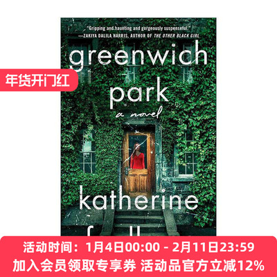 英文原版 Greenwich Park 格林威治公园 惊悚小说 英文版 进口英语原版书籍