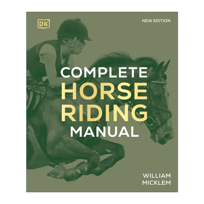英文原版 Complete Horse Riding Manual DK马术全书 马术科普指南精装 英文版 进口英语原版书籍