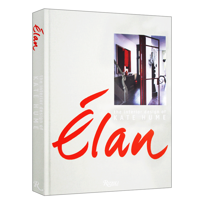 法国室内设计师 英文原版 Elan Kate Hume 法国室内设计师Kate 法式室内空间设计装修装潢 精装 英文版 进口英语原版书籍