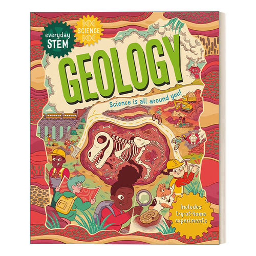 英文原版 Everyday STEM Science - Geology 地质学 儿童每日科学科普绘本 英文版 进口英语原版书籍