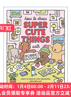 英文原版 How to Draw Super Cute Things with Bobbie Goods 绘制超可爱事物 英文版 进口英语原版书籍