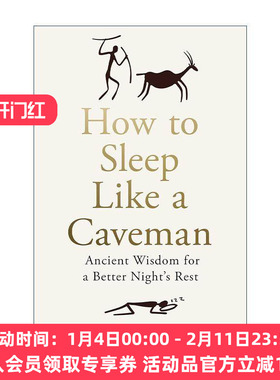 英文原版 How to Sleep Like a Caveman 像野人一样睡觉 学习古老的休眠法则 Merijn van de Laar 英文版 进口英语原版书籍